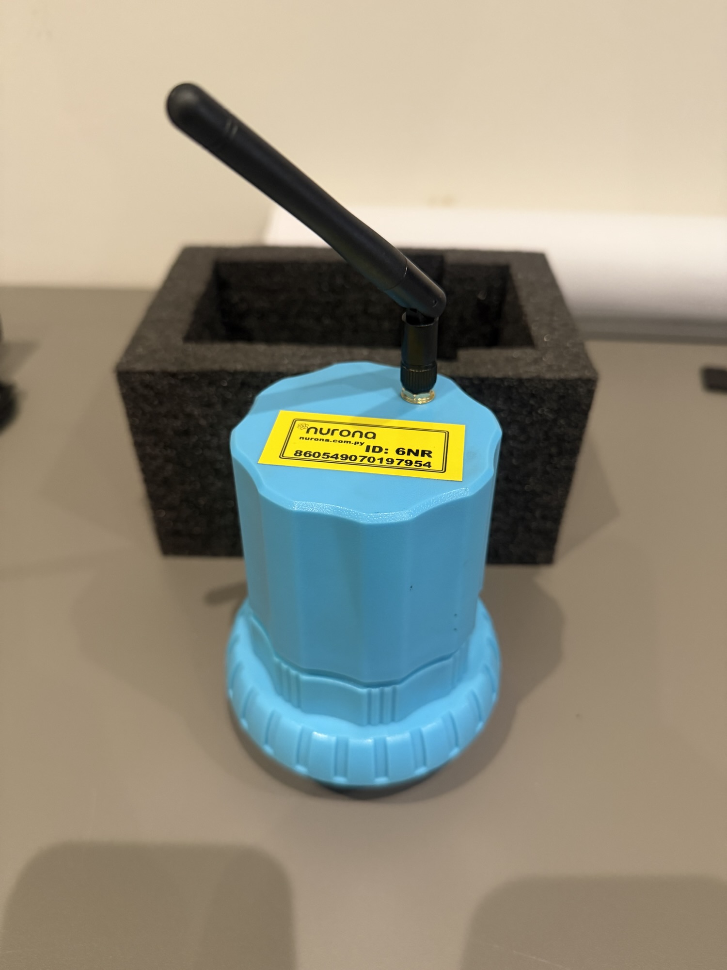 Sensor ultrasónico para nivel de agua